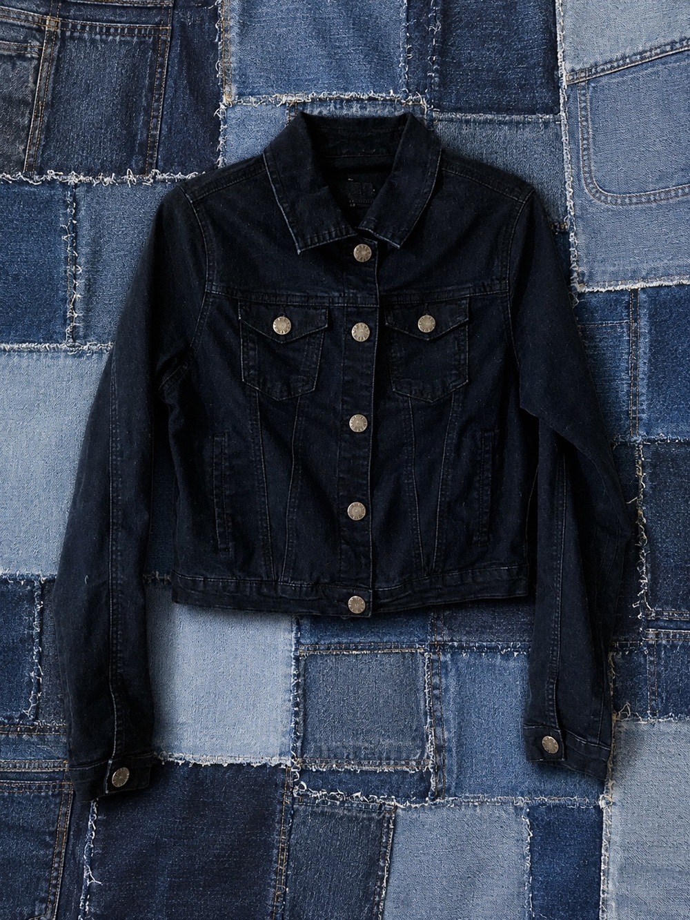 Vintage Y2K  Dark Wash Denim Jacket